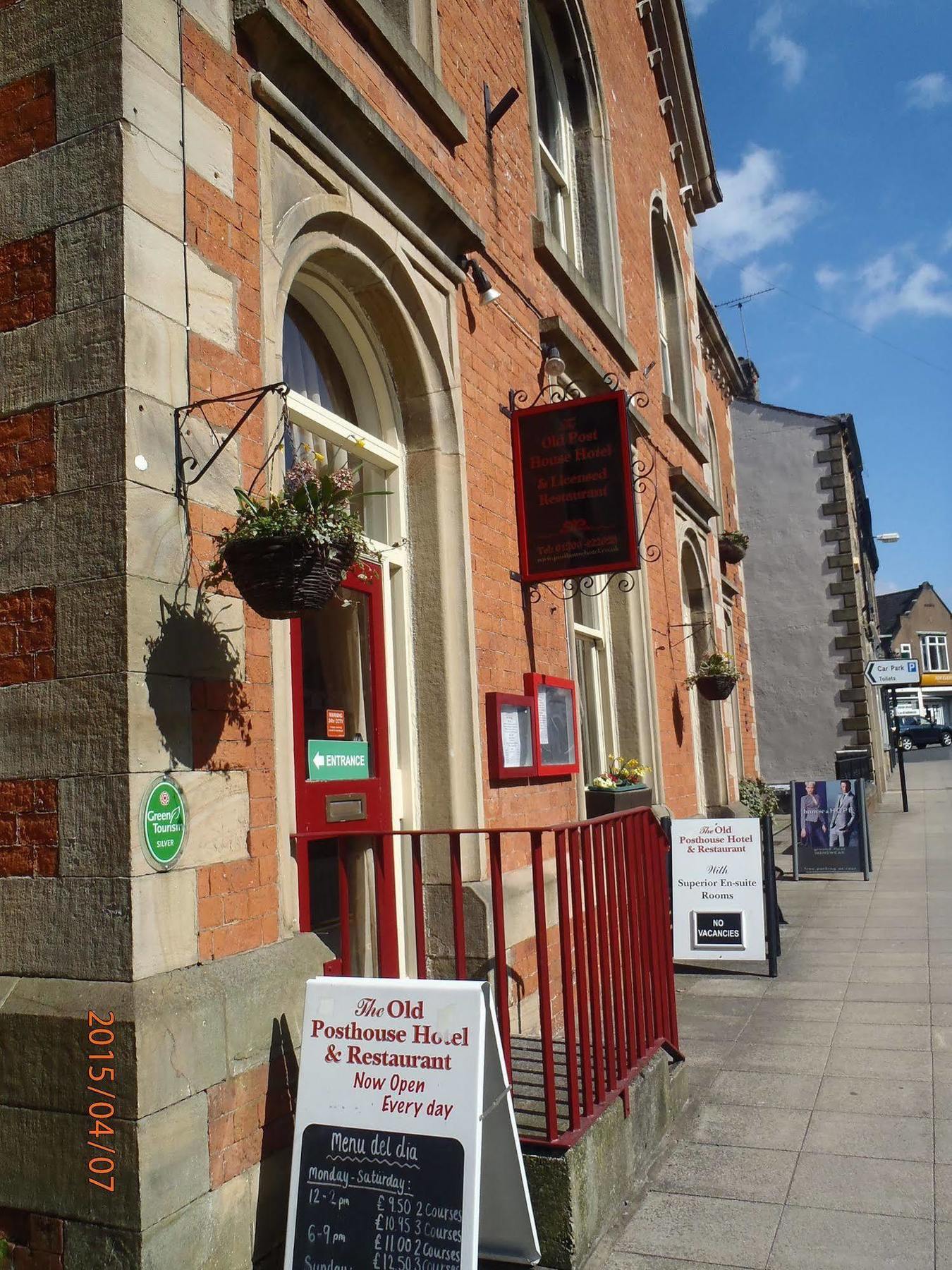 Old Posthouse Hotel & Restaurant Clitheroe Exterior photo